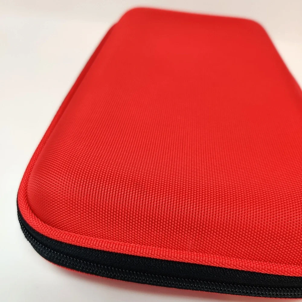 Cocoon Case w Grid It Insert Electronics Travel Case Red Zippered Business Trip